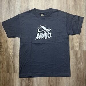 Vintage‎ Y2K ADIO Skater Voodoo Doll T Shirt Youth Size M